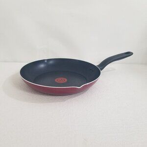 T-Fal Red Heat Mastery Non-Stick11" Skillet Saute Fry Pan Pour Spout Sides